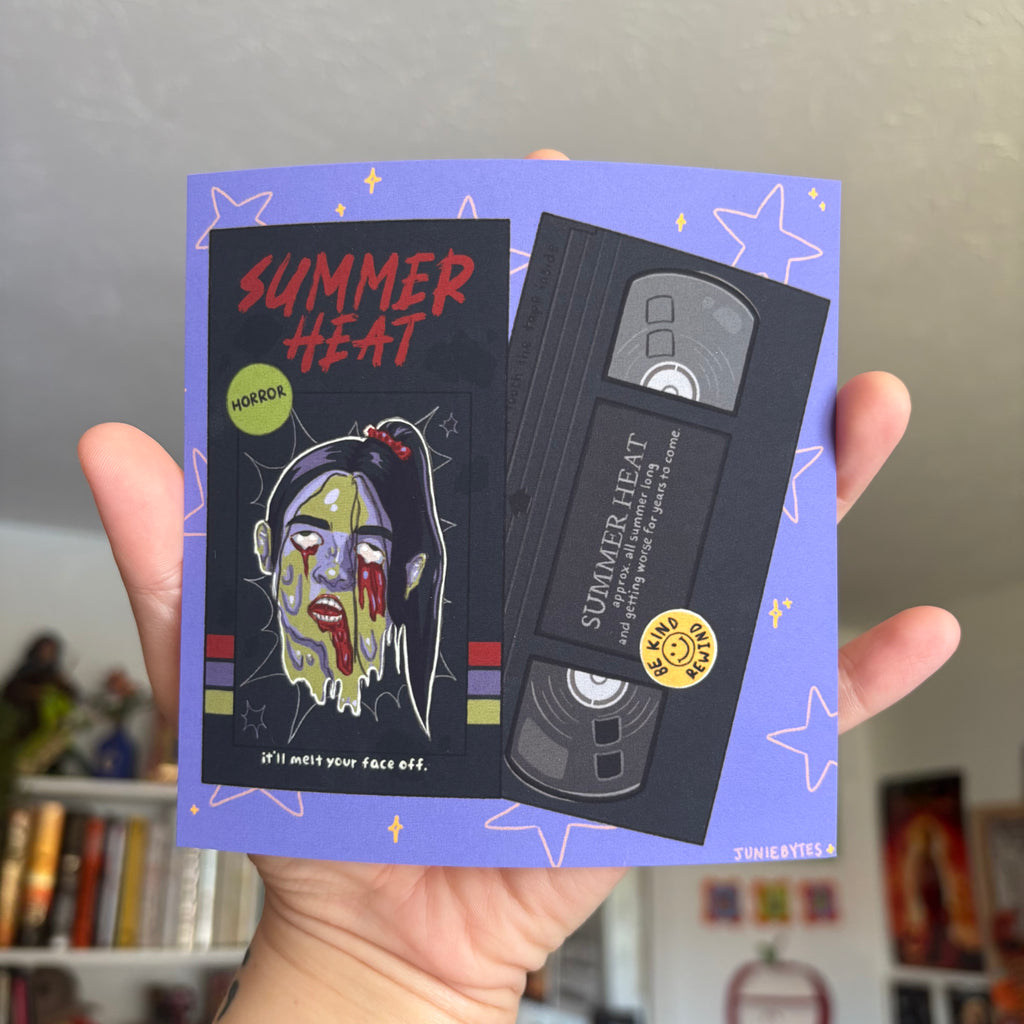 Summer Heat VHS Mini Print