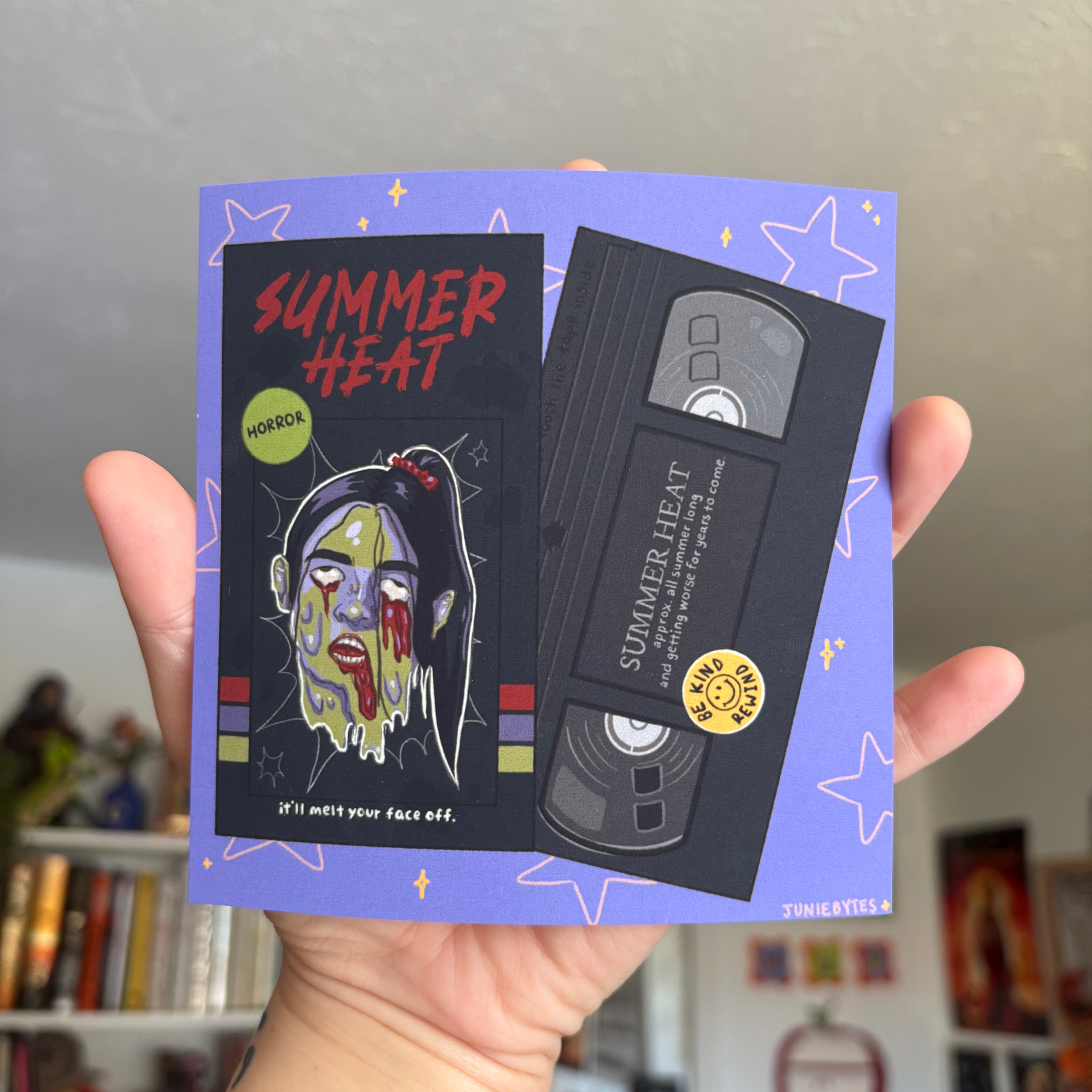 Summer Heat VHS Mini Print