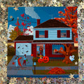 Halloween House Mini Print