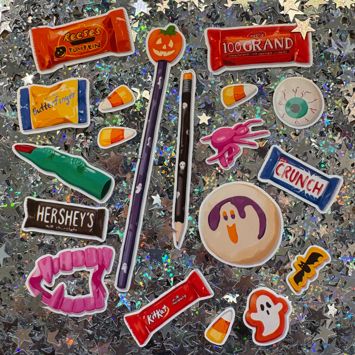 Trick or Treat Stickers